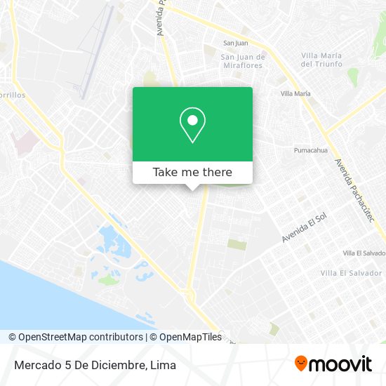 Mapa de Mercado 5 De Diciembre