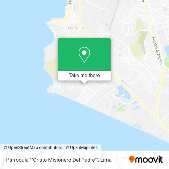 Mapa de Parroquia ""Cristo Misionero Del Padre""