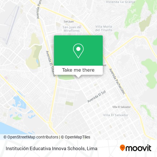 Institución Educativa Innova Schools map