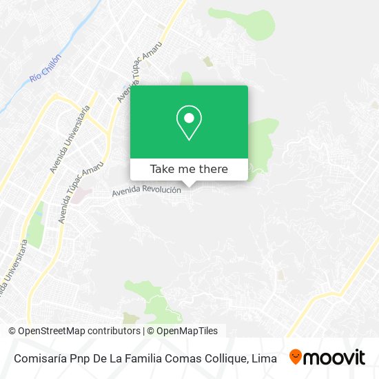 Comisaría Pnp De La Familia Comas Collique map