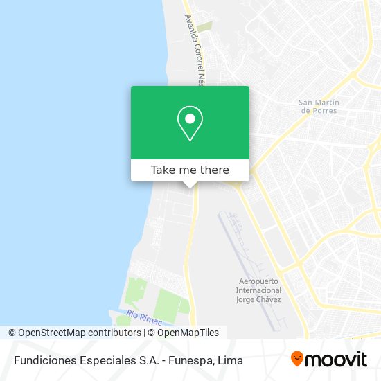 Fundiciones Especiales S.A. - Funespa map
