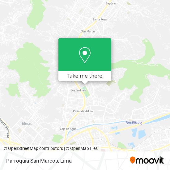 Mapa de Parroquia San Marcos