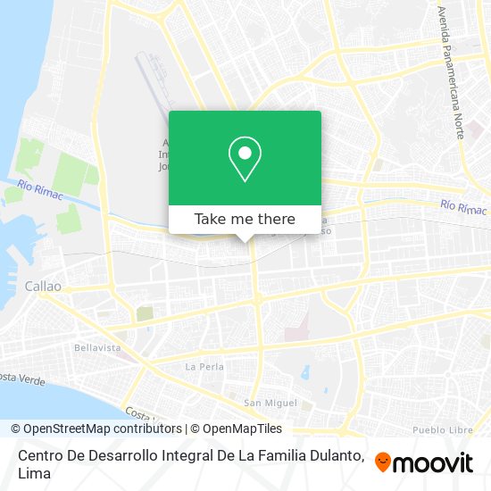 Centro De Desarrollo Integral De La Familia Dulanto map