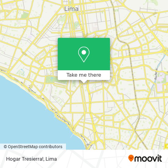 Hogar Tresierra! map
