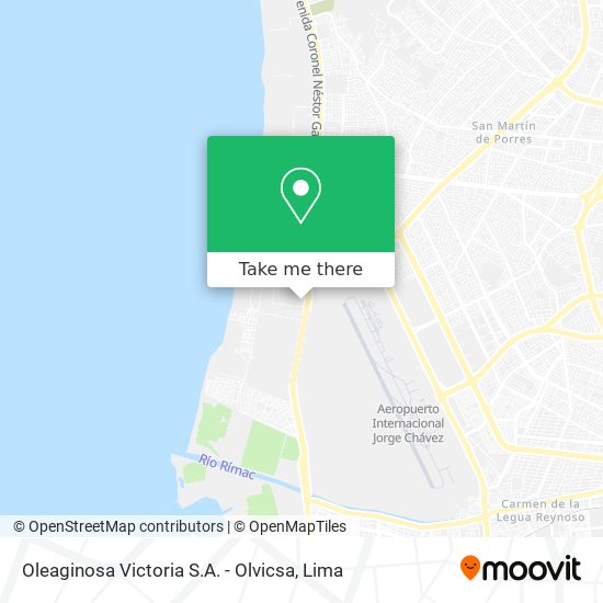 Oleaginosa Victoria S.A. - Olvicsa map