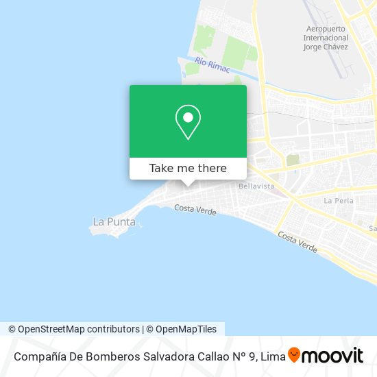 Compañía De Bomberos Salvadora Callao Nº 9 map