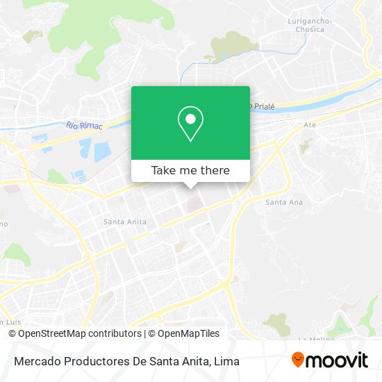 Mapa de Mercado Productores De Santa Anita