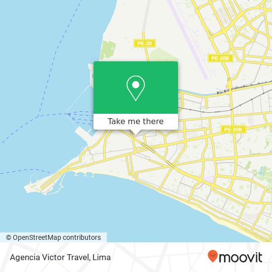 Agencia Victor Travel map