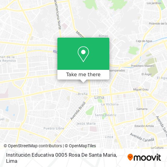 Institución Educativa 0005 Rosa De Santa Maria map