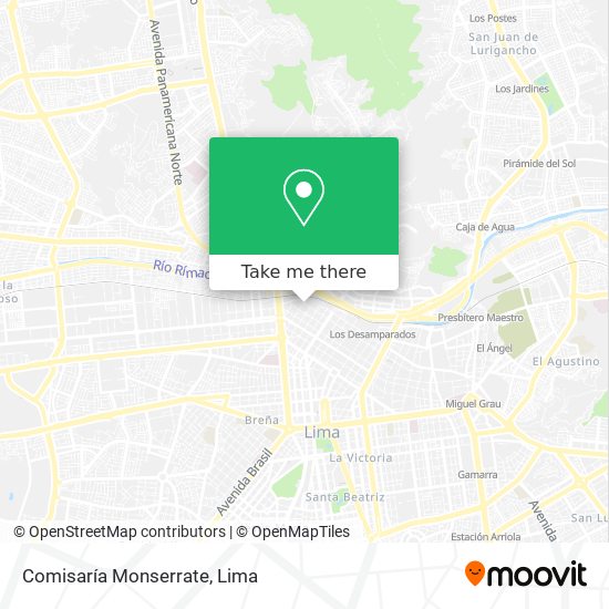 Comisaría Monserrate map