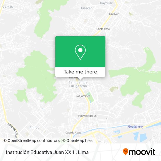 Institución Educativa Juan XXIII map