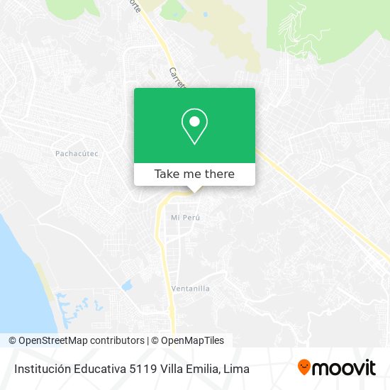 Institución Educativa 5119 Villa Emilia map