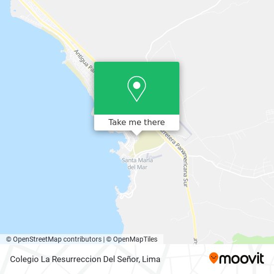 Mapa de Colegio La Resurreccion Del Señor