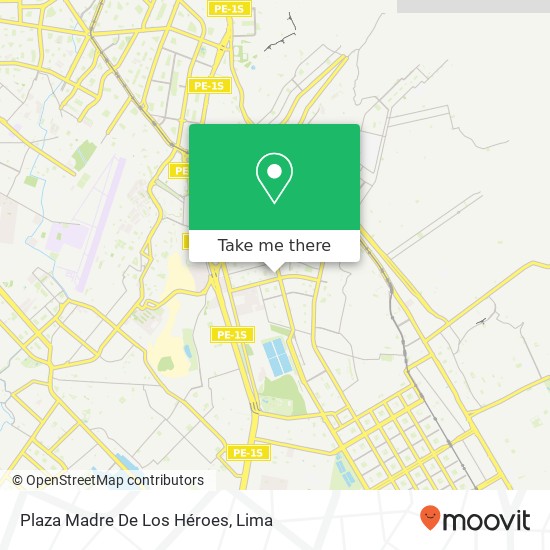 Plaza Madre De Los Héroes map