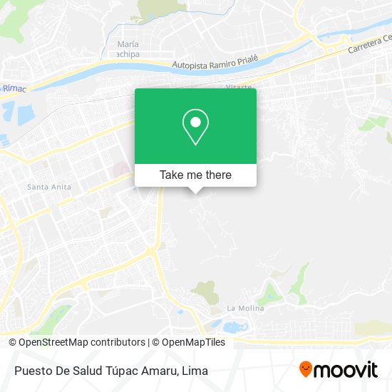 Puesto De Salud Túpac Amaru map