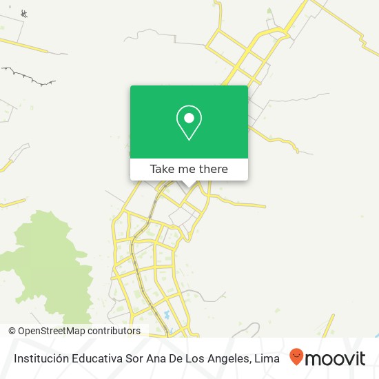 Mapa de Institución Educativa Sor Ana De Los Angeles
