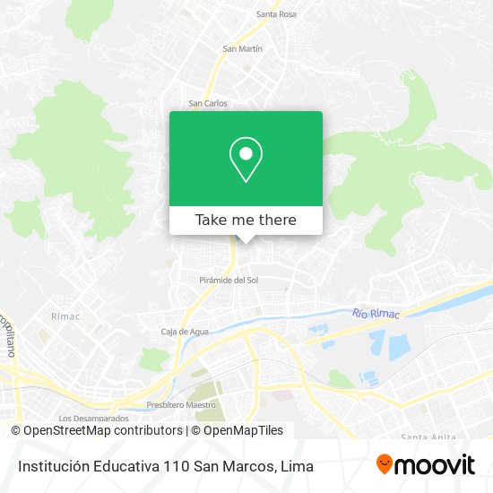 Institución Educativa 110 San Marcos map