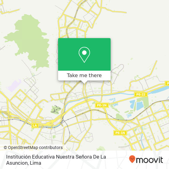 Institución Educativa Nuestra Señora De La Asuncion map