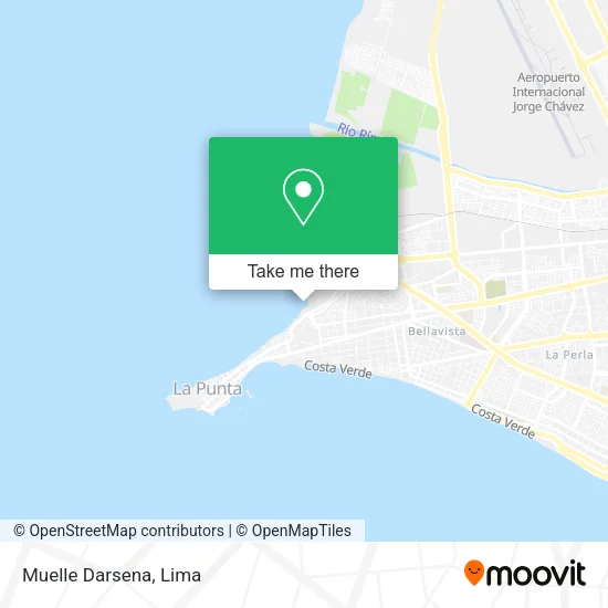 Muelle Darsena map