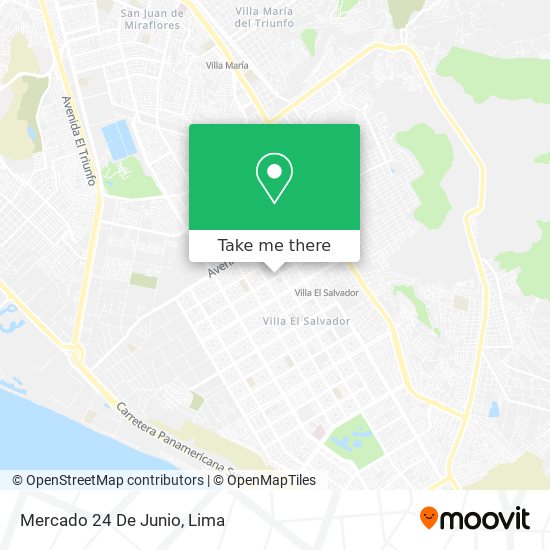 Mercado 24 De Junio map