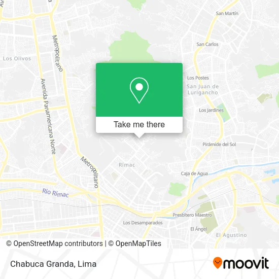 Chabuca Granda map