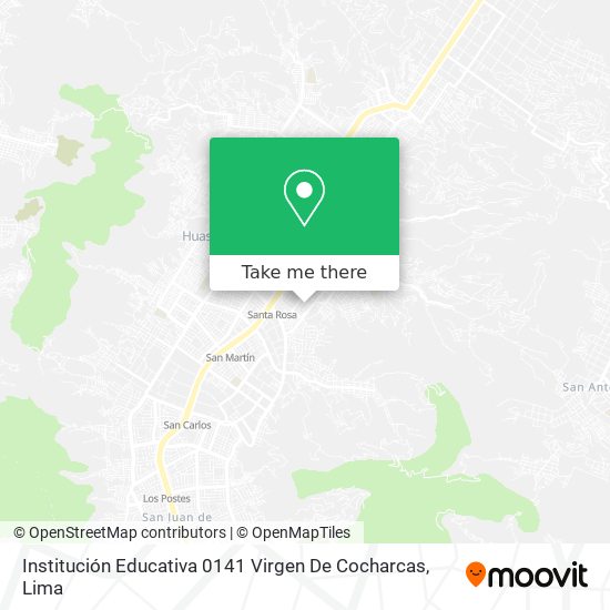Institución Educativa 0141 Virgen De Cocharcas map