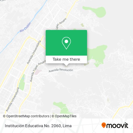 Institución Educativa No. 2060 map