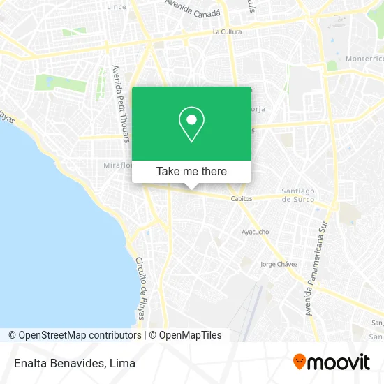 Enalta Benavides map