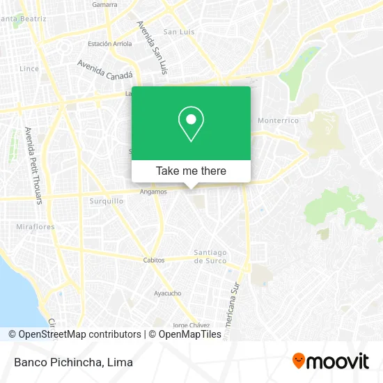 Banco Pichincha map