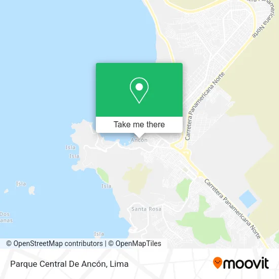 Parque Central De Ancón map