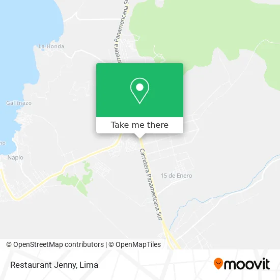 Restaurant Jenny map