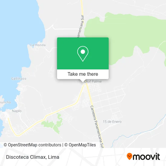 Discoteca Climax map