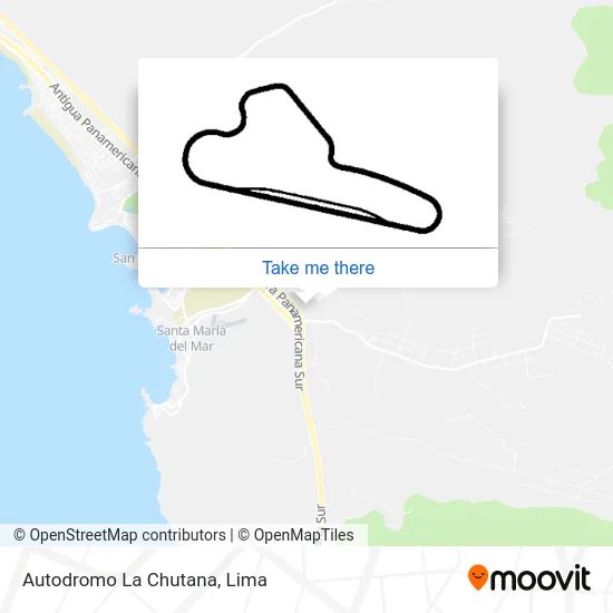Autodromo La Chutana map