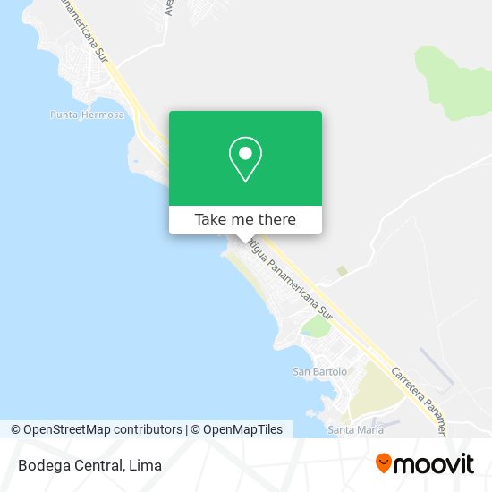 Bodega Central map