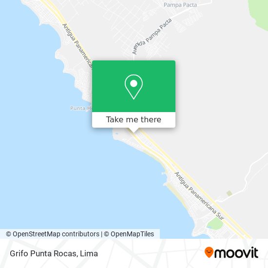 Mapa de Grifo Punta Rocas