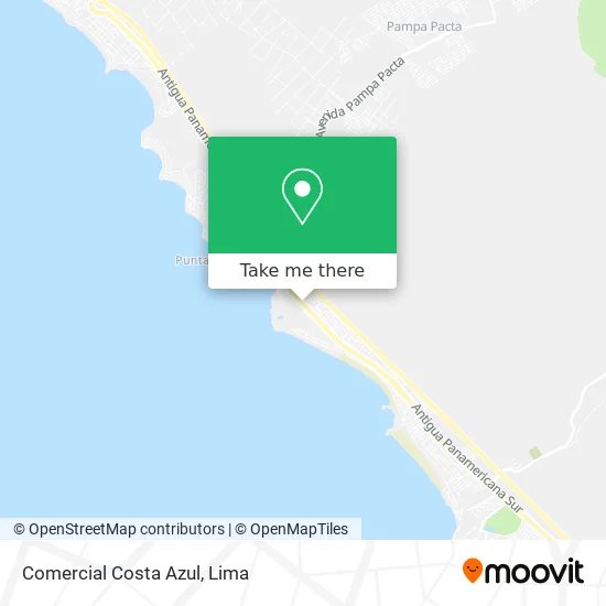 Comercial Costa Azul map