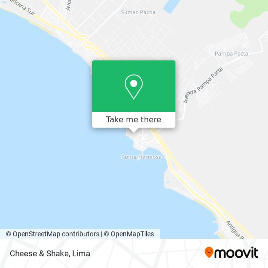Cheese & Shake map