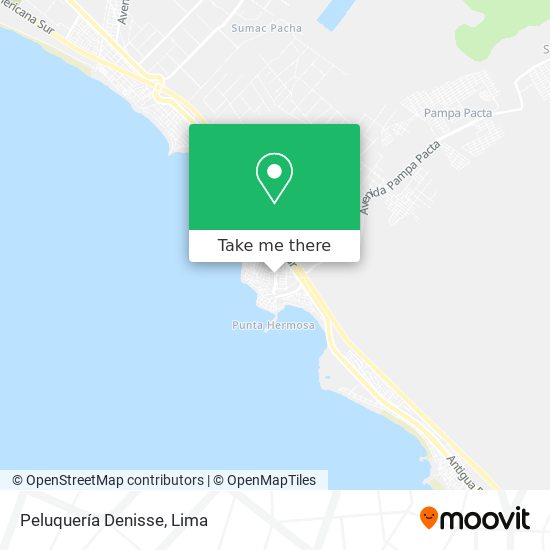 Mapa de Peluquería Denisse