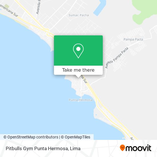 Pitbulls Gym Punta Hermosa map