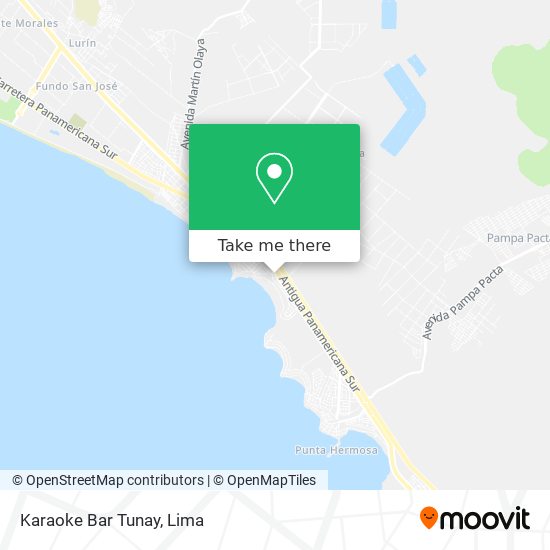 Mapa de Karaoke Bar Tunay