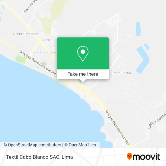 Textil Cabo Blanco SAC map