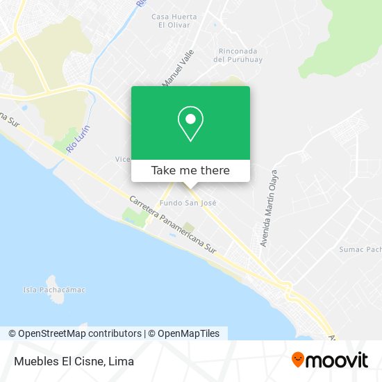 Mapa de Muebles El Cisne