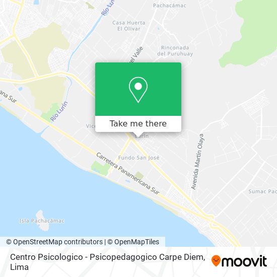 Centro Psicologico - Psicopedagogico Carpe Diem map