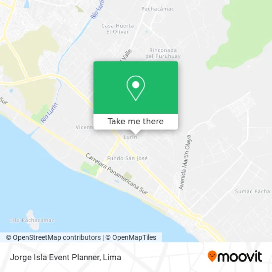 Jorge Isla Event Planner map