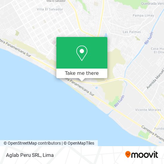 Aglab Peru SRL map