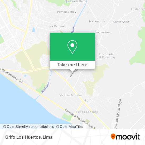 Mapa de Grifo Los Huertos
