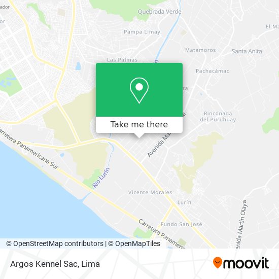 Argos Kennel Sac map