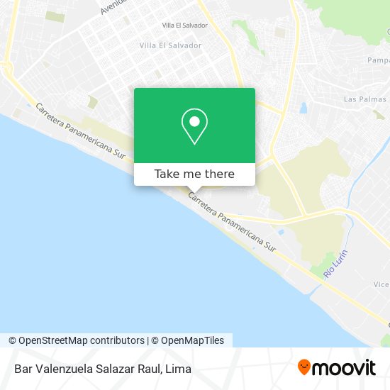 Mapa de Bar Valenzuela Salazar Raul