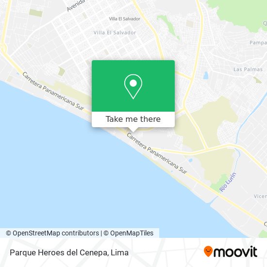 Parque Heroes del Cenepa map