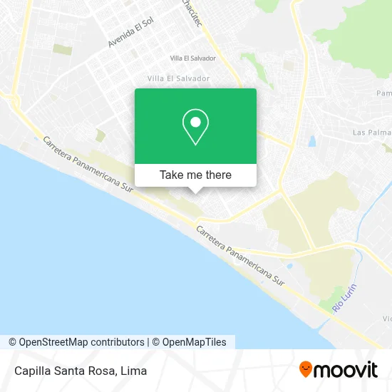 Capilla Santa Rosa map